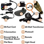 Ignite 9W Brass RGB Spotlight Kit with 60W Transformer - Image 2