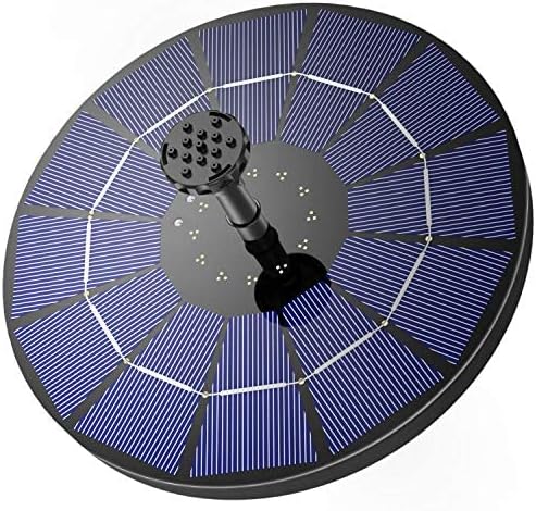 AISITIN 3.5W Solar Fountain Pump 2025, Solar Bird Bath Fountain with 6 Nozzles, 7.9'' Solar Floating Water Fountain Pump for Bird Bath, Fish Tank, Pond, Pool, Garden and Outdoor by AISITIN