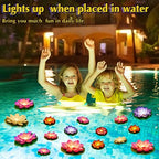 Liliful LED Floating Lotus Lantern,Diwali Pool Pond Decor,Color,3.94, 5.91" - Image 4