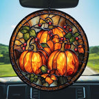 Pumpkin Garden Acrylic Suncatcher - Image 5