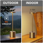 LED Cordless Table Lamp Rechargeable,Battery Powered Outdoor Lights - Image 3