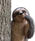 Sloth Tree Hugger, Summer Outdoor Yard Decorations, Resin Tree Peeker Statue, Tree Faces Decor Outdoor, Garden Decor Sloth Gift for Housewarming, Handmade with Details, Durable & Waterproof by Colomix