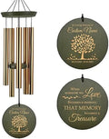 Personalized Memorial Tree of Life Wind Chimes for Loss of Mom Dad by Astarin