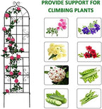 Garden Trellis for Climbing Plants Outdoor, 4-Pack 86" Metal Rustproof - Image 5