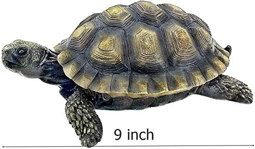 Bellaa Garden Statues and Sculptures Outdoor Patio Lawn Home Decor Figurines Rabbit Turtle - Image 4