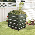 Compost Bin Outdoor -170 Gallon Metal Mesh Rust-Proof Coating Composter - Image 6