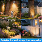 Solar Lights Outdoor with Ambient Light Column&Adjustable Aperture 6 Pack | - Image 4