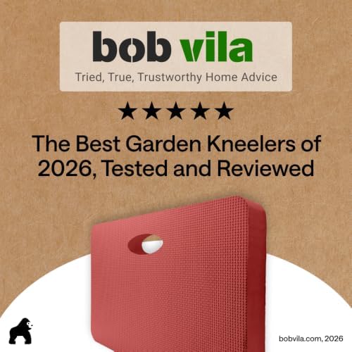 GORILLA GRIP® Extra Thick Foam Kneeling Pad for Gardening, 17.5x11 Red - Image 6