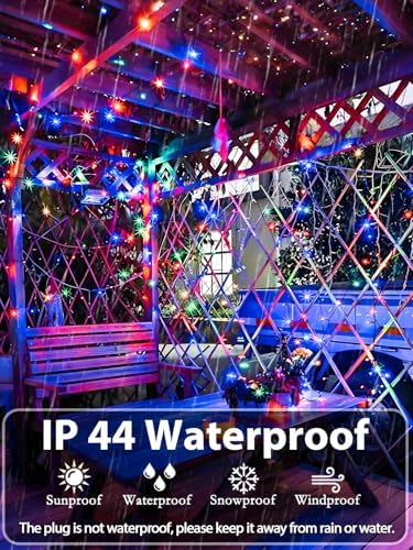 330FT 1000 LED Christmas Lights String Indoor Outdoor Waterproof Multicolor - Image 4