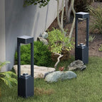 Landscape Path Lights IP65 Waterproof Bollard Lights 3000K Modern Outdoor Path Lights Bollard for Lawn, Patio, Courtyard, Driveway Landscape Lighting - Image 5