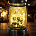 kyoryuger Bichon Dog Gifts for Women/Men Bichon Frise Solar Lanterns Birthday Dog Lovers Lantern Pet Loss Dog Memorial Lights Solar Garden Decoration for Yard, Patio,Backyard,Porch Torches Light by kyoryuger