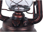 Retro Pull Chain Wall Lamp Lantern Kerosene Wall Sconces,Metal Transparent Glass Lampshade - Image 4