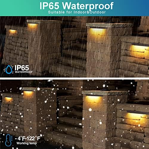4-Pack 12inch 5W 2700K Soft White Hardscpe Lighting - Image 4