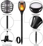 LUYE Low Voltage Torch Landscape Lights Wired Flickering Flames Torches Pathway Lights 12V Outdoor Torch Lighting with Connector Waterproof Landscape Lighting for Christmas Yard Decoration (8Pack) - Image 4