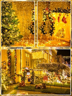 264 FT 800 LED Super Long Christmas Lights String Indoor Outdoor Warm White - Image 6