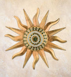 Regal Art & Gift Large Metal Sun Wall Decor, Indoor & Outdoor Sunburst Art - Image 2