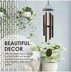 Wind Chimes for Outside Deep Tone - 38'' Wind Chimes Outdoor Clearance, Deep Tone, Windchimes Outdoors, Memorial Gift, Sympathy Gift, Garden Patio, Home Décor, Bronze - Image 6
