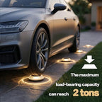 Solar Driveway Lights 12 Pack, Solar Walkway Lights Outdoor IP67 Waterproof, Solar Ground Lights Lighting for Yard Path Step Sidewalk Stair Pathway（Warm White） - Image 5