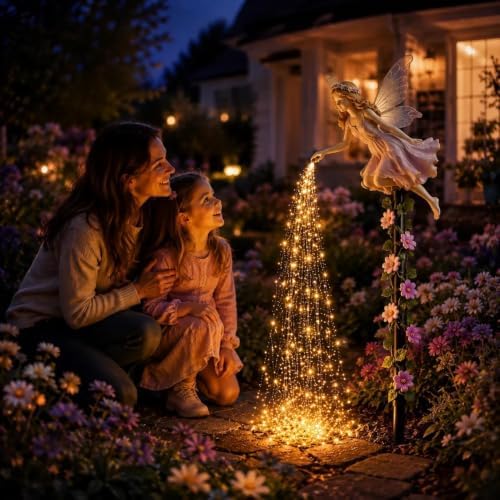 Fairy Sprinkling Magic Dust Garden Light Fairy Garden Accessories Outdoor - Image 4