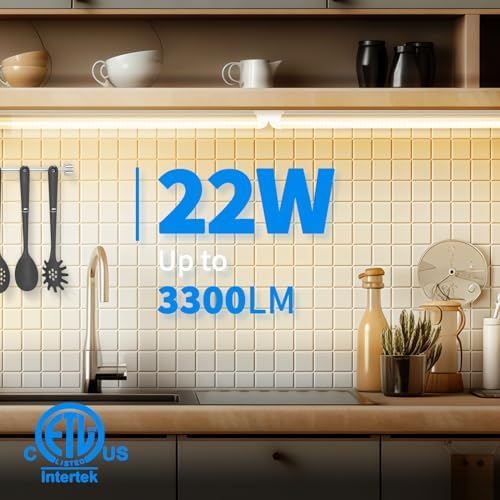 CNSUNWAY LED Shop Light 2FT, 22W 3300LM 3000K, V-Shape T8 LED Tube Light - Image 3