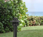 Solus Nautical Outdoor Post Top Light – Bollard Fixture for 3" Pole with LED Bulb, Black or White Finish, Non-Corrosive, Made in USA (Black, Cool White (4000K), 4 Pack) - Image 3