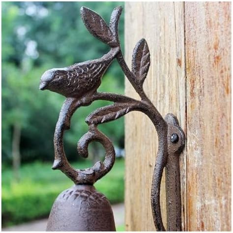 Dinner Bell,Cast Iron, Wall, Home Decoration Garden ic Retro Doorbell - Image 4