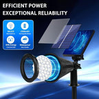 Solar Lights Outdoor, 36 LEDs 1000LM Adjustable Solar Spot Lights Outdoor 2-in-1 Waterproof Landscape Lighting for Garden, Yard & Pathway - 8 Pack (Cool White) - Image 2
