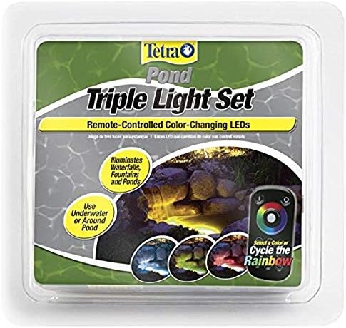 TetraPond Triple LED Light Set with Remote Control by Tetra