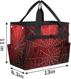 Gardening Tool Bag,Heavy Duty Garden Tote Bag,Portable Oxford Gardening Storage Basket Organizer Handbag with Pockets Handle,Hand Tools Gifts for Outdoor Garden Lawn - Image 3