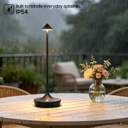2 Pack Cordless Table Lamp, Rechargeable 6000mAh Battery Table Light - Image 2