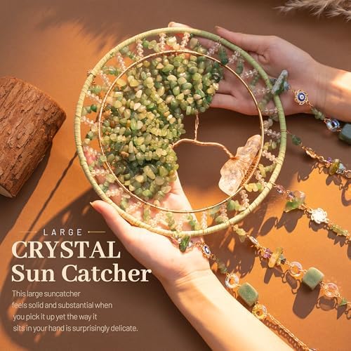 Tree of Life Suncatcher Boho Crystal Suncatchers for Windows Hanging Decor - Image 3