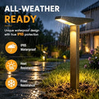 Solar Lights Outdoor, 4 Pack 60LM Warm White, IP65 Waterproof - Image 3