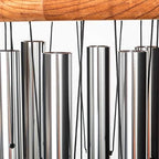 In Loving Memory 18-inch Windchime, Silver w/What we Have Once Enjoyed… - Image 2