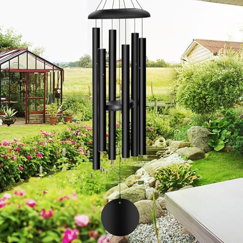 FDOCOI Wind Chimes Outdoor, 38'' Large Memorial Wind Chimes for Outside Deep Tone, Wind Chime Gifts for Garden Hanging Decor, Sympathy Gift by FDOCOI