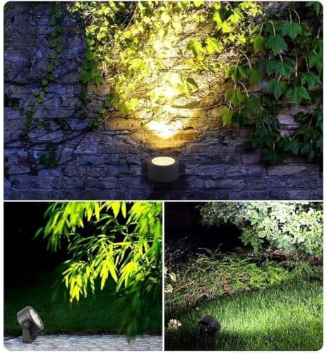 LED Beam Spotlight, AC85V~265V LED Beam Spotlight, IP66 Waterproof Led Beam Lamp, Outdoor Led Projection Spot Lights, Rotating Landscape Lighting Tree Light(White,18w) - Image 3