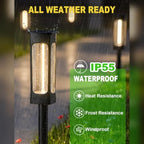 LIANGLOME Solar Pathway Lights Outdoor, Bright LED Garden Lights Warm White - Image 4