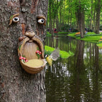 Resin Tree Face Outdoor Garden Yard Decoration - Image 6