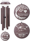 Personalized Memorial Wind Chime, Metal Wind Chime Deep Tone by ExtrabilyOfficial