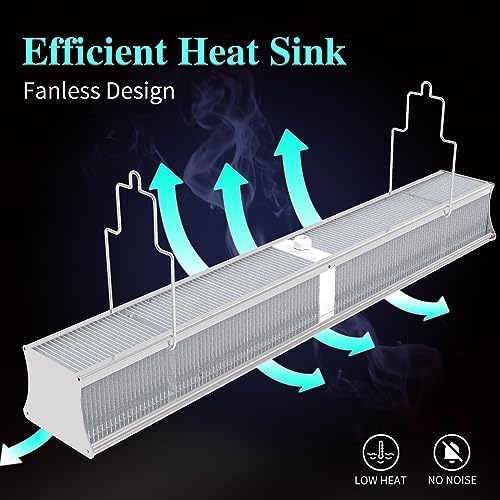 FARMLITE Grow Light Grow Lights for Indoor Plants Full Spectrum Growing Light Plant Hanging Growing Lamps with Daisy Chain Dimmable Board 4x4ft Coverage (320Watts) - Image 5