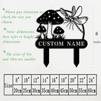 Personalized Garden Dragonfly Sign - Custom Name Iron Metal Plaque for Outdoor Yard Decor, Housewarming Gift, Family Home Marker - Image 3
