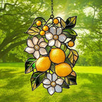 Daisy Lime Tree Branch Acrylic Suncatcher - Image 3
