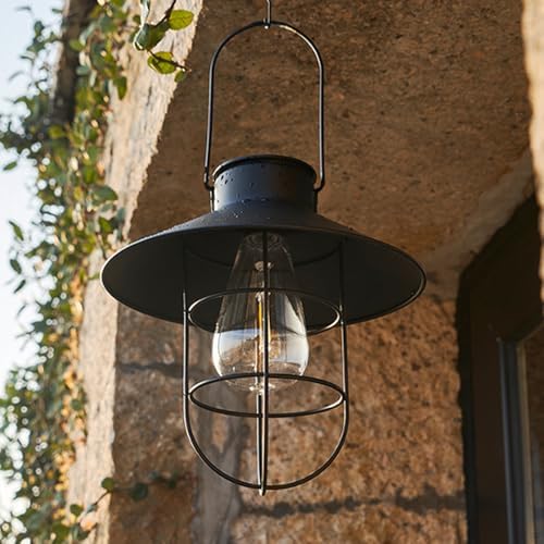4 Pack ‌Solar Lanterns Outdoor Waterproof Ideal as Gifts for Women, Mothers and Wife.Vintage-Style Hanging Solar Lights Suitable for Outdoor Use in Yards, Patios, Backyards and Porches. by DJGIFI