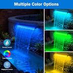 AquaMiracle Pond Waterfall Kit with 4-Stage Filtration & Remote Control LED - Image 3