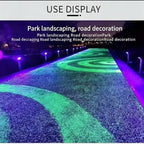 Glow in The Dark Garden Stones, Glow in The Dark Rocks Outdoor, 2026 Colorful Glow-in-The-Dark Garden Stones Night Guide Luminous Pebbles for Landscaping Fish Tank Walkway Decor (400, Blue) - Image 6