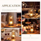Riakrum 2 Pack Cordless Table Lamp Rechargeable LED Light, Lantern - Image 6