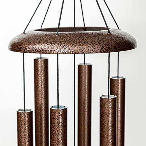 Corinthian Bells 30 Inch Copper Vein Wind Chimes for Outside, Deep Tone Memorial Outdoor Wind Chime, Made in USA - Image 3