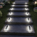 Lacasa Solar Driveway Lights 12 Pack,White LED Outdoor Deck Dock Lights by Lacasa