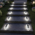 Lacasa Solar Driveway Lights 12 Pack,White LED Outdoor Deck Dock Lights by Lacasa