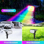 6-Pack Solar Spot Lights Outdoor Waterproof,Landscape Spotlight Multicolor - Image 3