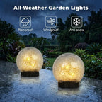 Solar Garden Lights, IP44 Waterproof (Colorful, 4-Pack) - Image 5